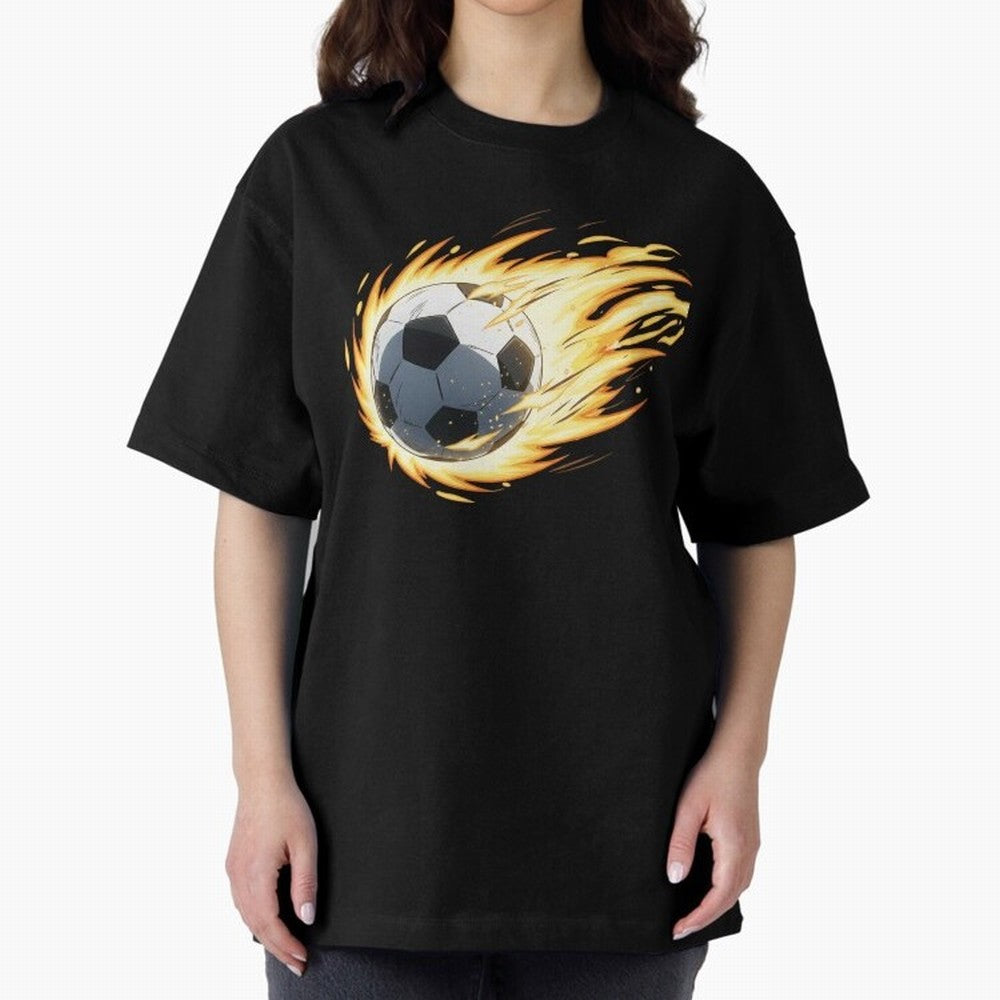 Soccer anime Oversized T-Shirt Carry FIFA World Cup 2026 Group Stage Spirit, Highlighting Portugal, Cristiano Ronaldo, Haaland and CR7, Tournament Hype, Historic Matchups, Family Viewing Parties and Global Sports Pride; Great for Watch Parties,