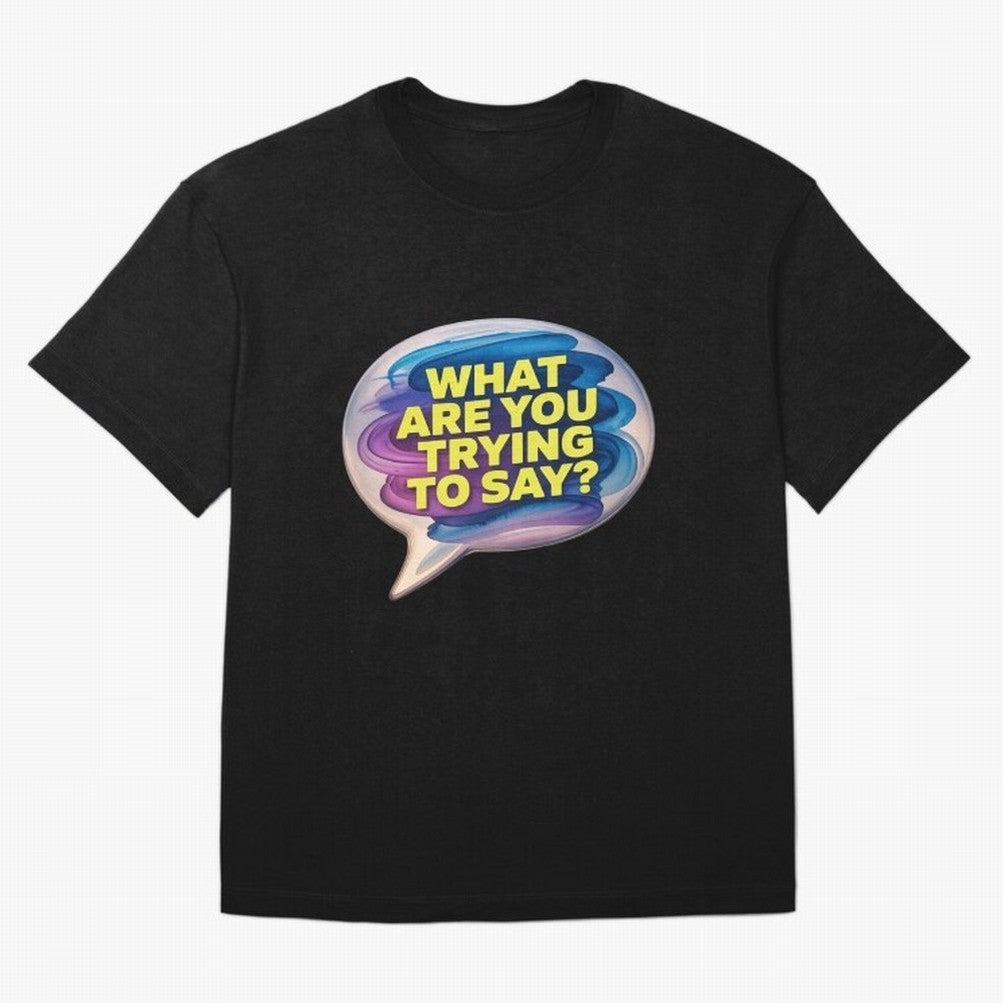 A photograph of a vibrant, oversized speech bubble Oversized T-Shirt Upgrade FIFA World Cup 2026 Group Stage Spirit, Made for France, Messi, CR7 and Mbappe, Vintage Soccer Flavor, Modern Football Stars, National Flags and Final Night Emotion; Made