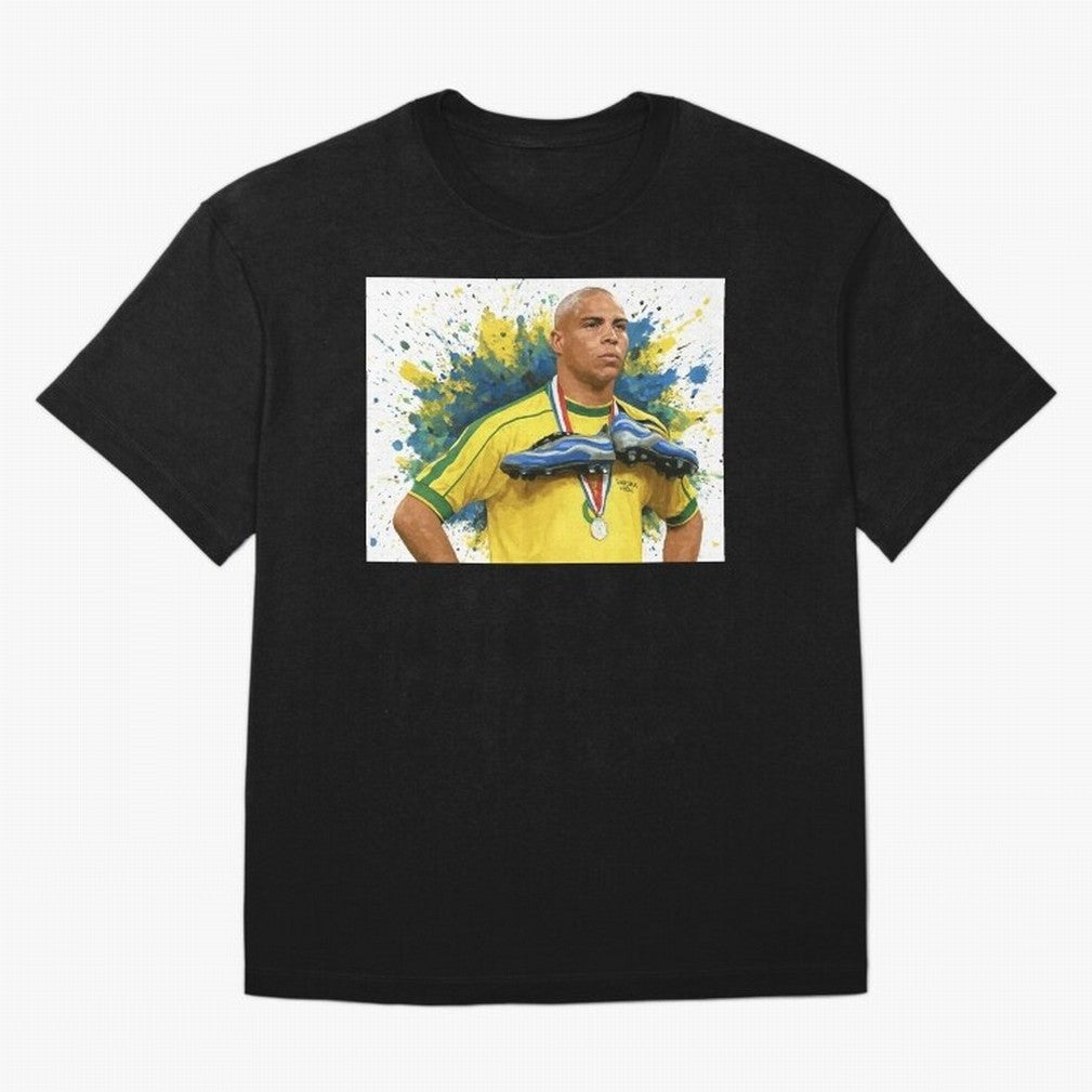 Ronaldo, O Fen?meno Oversized T-Shirt Relive Legendary Nights from FIFA World Cup 2026 for Fans of Messi, Neymar and Mbappe and Netherlands, Bringing Sports Nostalgia, International Competition, Famous Players and Unforgettable Victories; Perfect