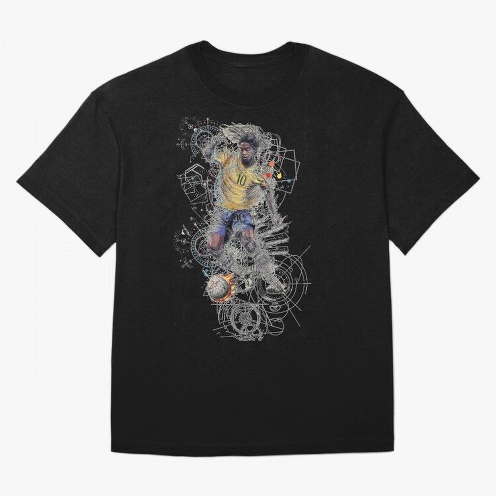 Ronaldo Football Playmaker Oversized T-Shirt Live the Energy of FIFA World Cup 2026 Inspired by Neymar, Portugal, Spain and Germany Energy, Worldwide Fan Energy, Dramatic Goals, Stadium Lights and Championship Celebrations; Made for Collectors Who