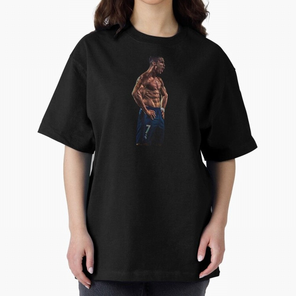 Christiano Ronaldo CR7 Oversized T-Shirt Bring Champion Energy into FIFA World Cup 2026 for Fans of Neymar and Netherlands, Bringing Match Day Excitement, Supporter Culture, Golden Goals and Global Football Passion; Great for Supporters Who Love