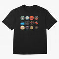Legendary Lager Lineup ¨C Football Icons as Beer Labels (Sticker Set / Poster) Oversized T-Shirt Unlock FIFA World Cup 2026 USA Canada Mexico for Fans of Messi, Neymar and Mbappe and Germany, Bringing Champion Mindset, Group Stage Buzz, Knockout