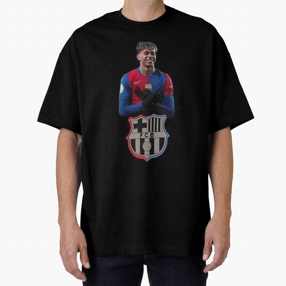 Lamine Oversized T-Shirt Show Match Day Excitement for FIFA World Cup 2026 Group Stage for Fans of Messi and England and Germany, Bringing Global Supporter Spirit, Legendary Goals, National Colors and Tournament Celebration; Great for Watch