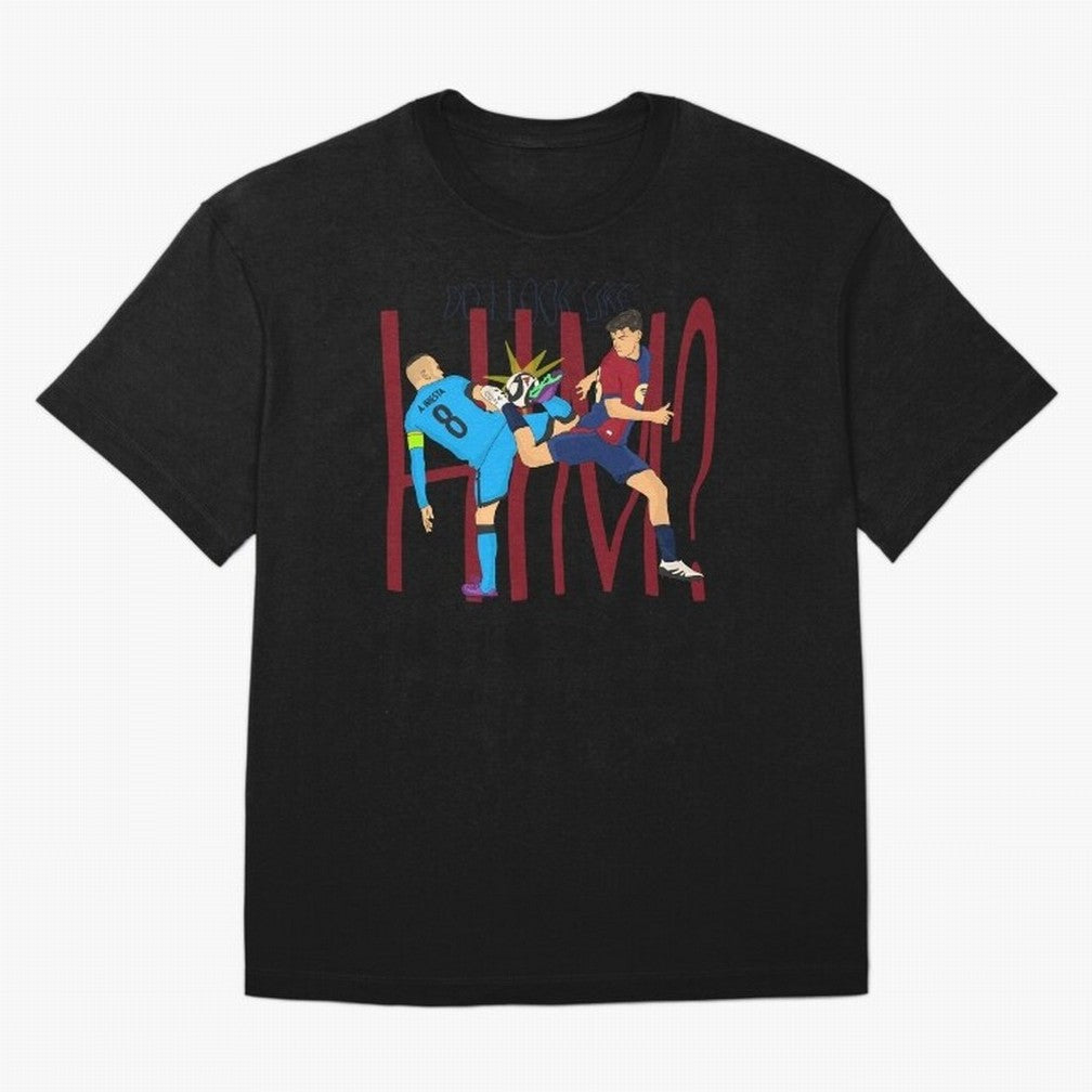 Iniesta and pedri the past and present Oversized T-Shirt Support the Legends of FIFA World Cup 2026 Group Stage for Fans of Messi and Spain and Netherlands, Bringing Match Day Excitement, Supporter Culture, Golden Goals and Global Football Passion;