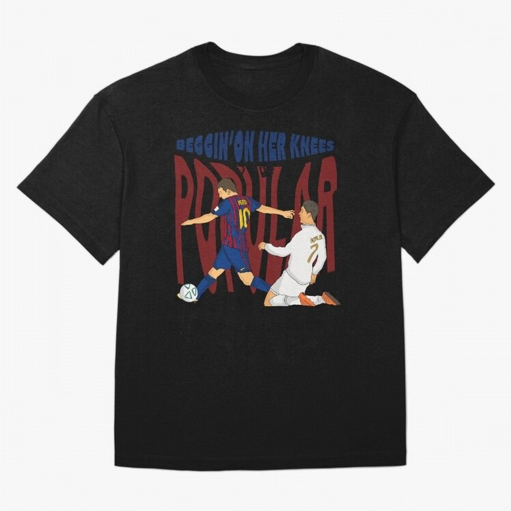 Messi and Ronaldo elclassico moment Oversized T-Shirt Wear the Spirit of the FIFA World Cup 2026 Group Stage Journey through Haaland and Mbappe Highlights, Argentina Pride, Soccer Culture, Superstar Moments, National Team Dreams and Competitive