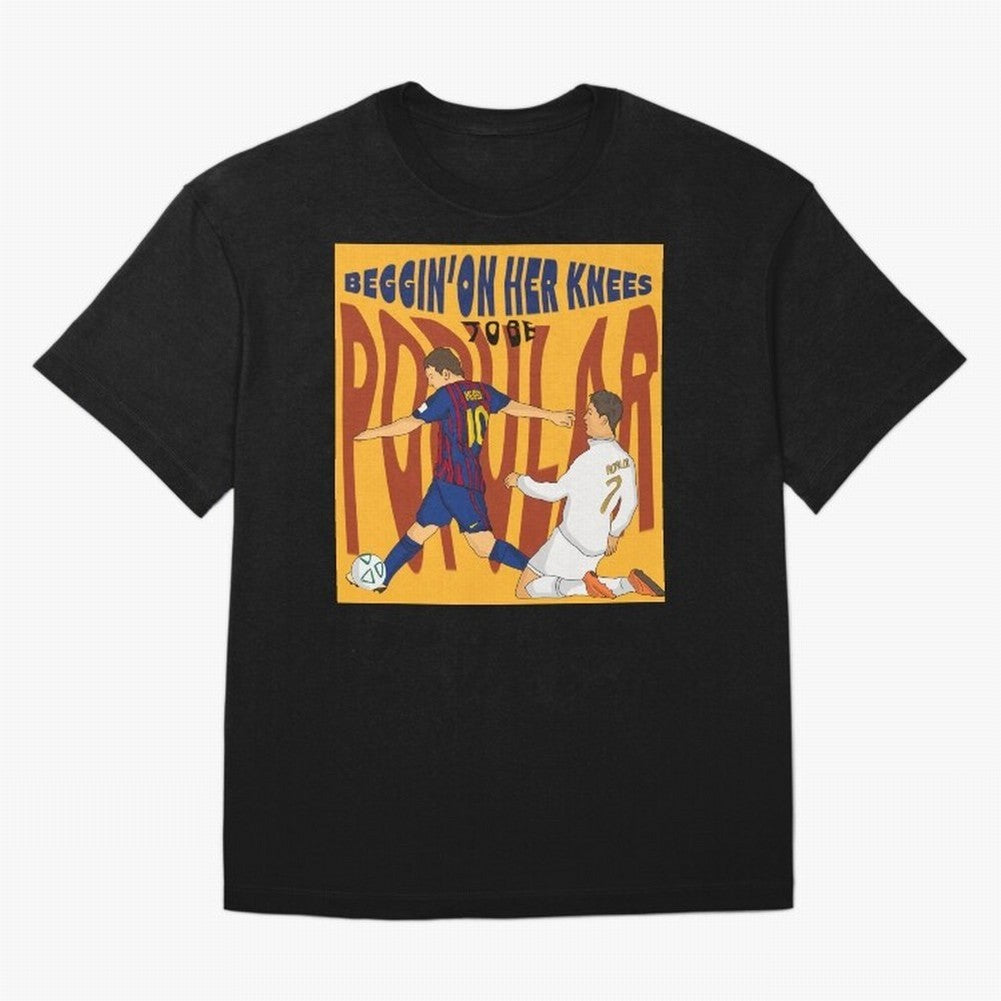 Messi and Ronaldo el classico Oversized T-Shirt Cheer for the FIFA World Cup 2026 Group Stage Journey through Mbappe Highlights, Portugal Pride, Global Supporter Spirit, Legendary Goals, National Colors and Tournament Celebration; Perfect for