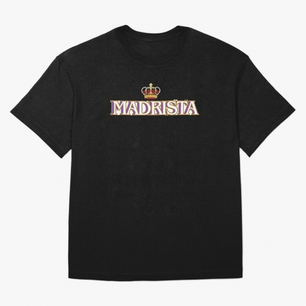 Madrista - Real Madrid Oversized T-Shirt Feel the Trophy Chase of the FIFA World Cup 2026 USA Canada Mexico Journey through CR7 Highlights, Argentina, France and Brazil Pride, Match Day Excitement, Supporter Culture, Golden Goals and Global