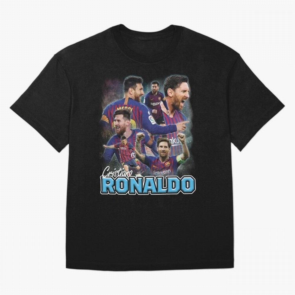 Ronaldo / Messi Pardoy Shirt Oversized T-Shirt Bring a Champion Mindset to Match Day Hype around FIFA World Cup 2026, Mbappe and Neymar, Argentina and Brazil, Tournament Hype, Historic Matchups, Family Viewing Parties and Global Sports Pride; Ideal