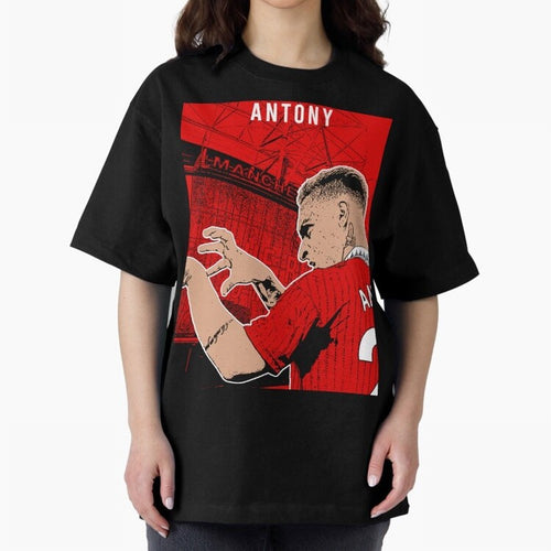 Antony Oversized T-Shirt Bring Global Tournament Vibes to FIFA World Cup 2026 Spirit, Filled with France and Portugal, CR7 and Messi, Champion Mindset, Group Stage Buzz, Knockout Tension and Passionate Fan Culture; Great for Watch Parties, Sports
