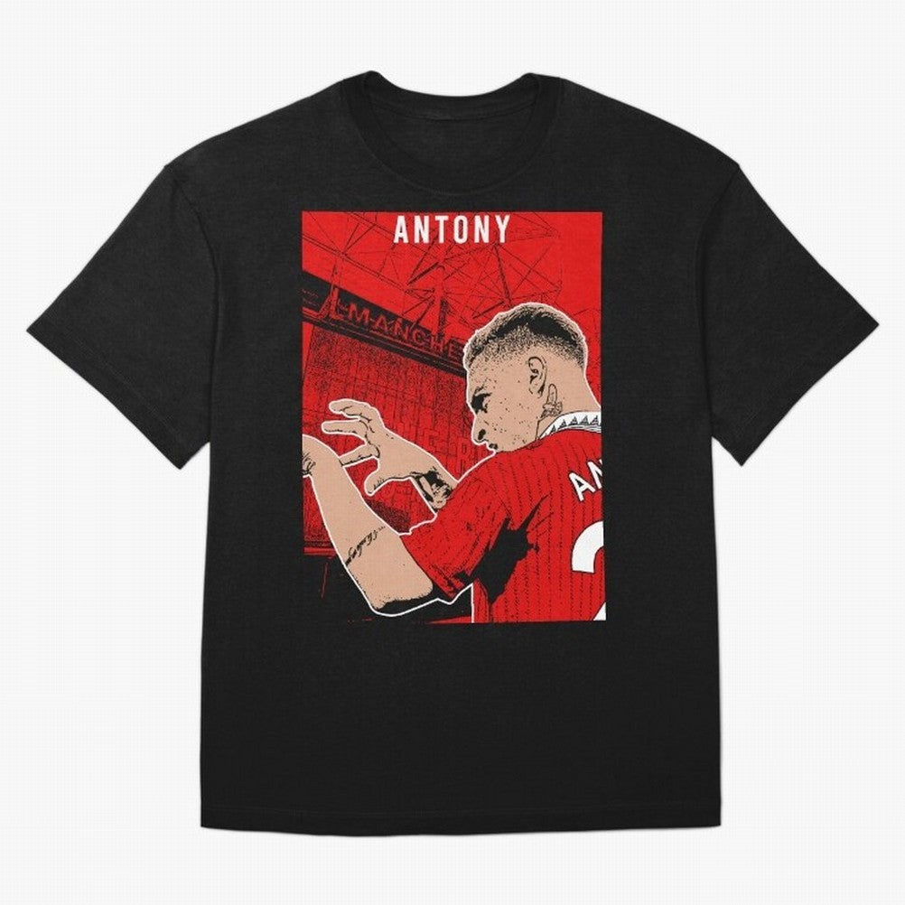 Antony Oversized T-Shirt Bring Global Tournament Vibes to FIFA World Cup 2026 Spirit, Filled with France and Portugal, CR7 and Messi, Champion Mindset, Group Stage Buzz, Knockout Tension and Passionate Fan Culture; Great for Watch Parties, Sports