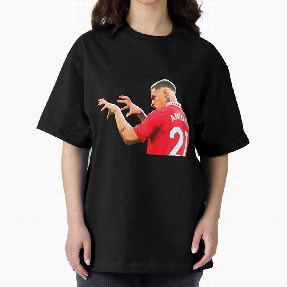 Antony Oversized T-Shirt Celebrate the Magic of FIFA World Cup 2026 USA Canada Mexico for Fans of Messi, Neymar and Mbappe and Argentina, Bringing Football Festival Excitement, Trophy Ambitions, Country Rivalries and Star Player Buzz; Perfect for