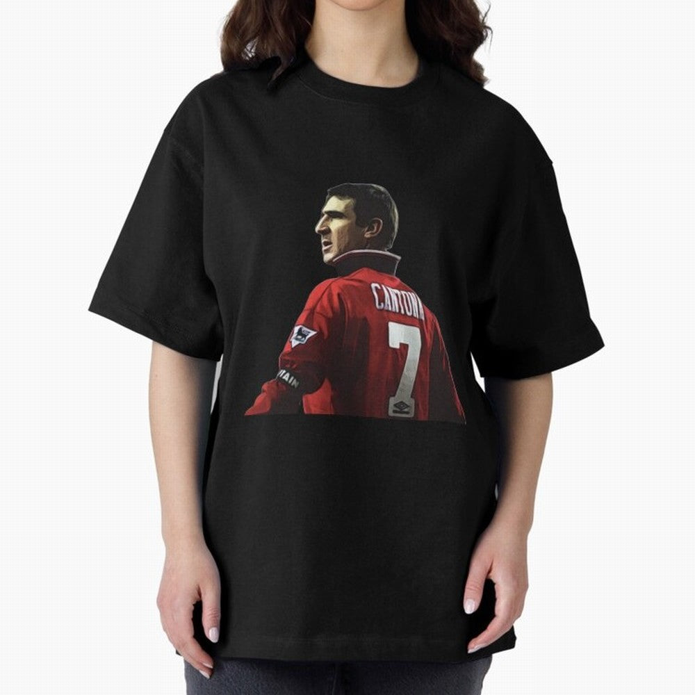 King of Manchester Eric Cantona Oversized T-Shirt Relive Global Football Passion for FIFA World Cup 2026 Group Stage, Filled with Cristiano Ronaldo, Haaland and CR7, Spain, Worldwide Fan Energy, Dramatic Goals, Stadium Lights and Championship