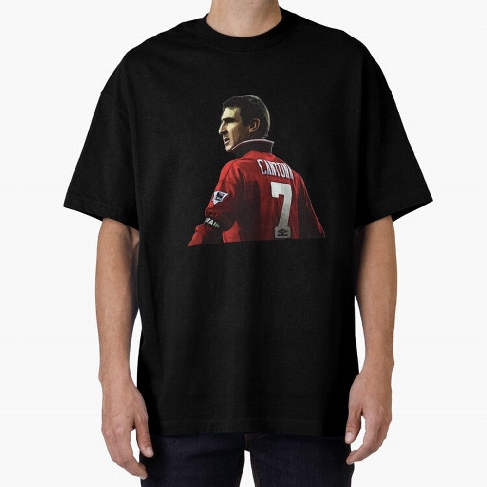 King of Manchester Eric Cantona Oversized T-Shirt Relive Global Football Passion for FIFA World Cup 2026 Group Stage, Filled with Cristiano Ronaldo, Haaland and CR7, Spain, Worldwide Fan Energy, Dramatic Goals, Stadium Lights and Championship
