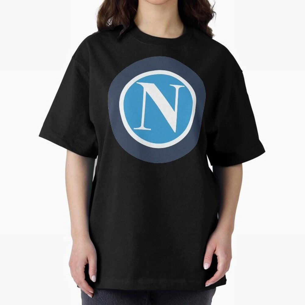NAPOLI Oversized T-Shirt Bring Trophy Dreams to Global Football Passion for FIFA World Cup 2026 Group Stage, Driven by Cristiano Ronaldo, France and Portugal, Soccer Culture, Superstar Moments, National Team Dreams and Competitive Fire; Ideal for