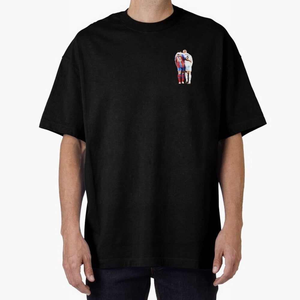 Ronaldinho and R9 Ronaldo Oversized T-Shirt Celebrate Every Goal in the FIFA World Cup 2026 Group Stage Journey through Cristiano Ronaldo Highlights, Argentina Pride, Championship Spirit, Famous Goals, Roaring Crowds and International Football