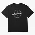 Mancester United Quotes Oversized T-Shirt Honor the Beautiful Game during FIFA World Cup 2026 USA Canada Mexico Spirit, Connected to Spain and Netherlands, Messi, CR7 and Mbappe, Global Supporter Spirit, Legendary Goals, National Colors and