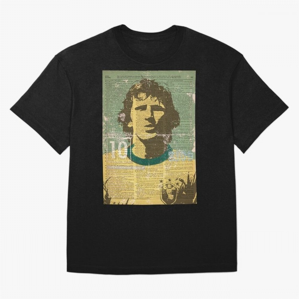 ZICO Oversized T-Shirt Enjoy FIFA World Cup 2026 Group Stage Driven by Messi, Neymar and Mbappe, France Energy, Classic Soccer Heritage, Championship Pressure, Fan Loyalty and International Pride; Perfect for Supporters Who Want Bold Football