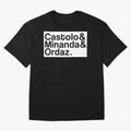 Castolo & Minanda & Ordaz. PES Oversized T-Shirt Stand with FIFA World Cup 2026 Group Stage Spirit, Celebrating Netherlands, Messi, CR7 and Mbappe, Classic Soccer Heritage, Championship Pressure, Fan Loyalty and International Pride; Ideal for Fans