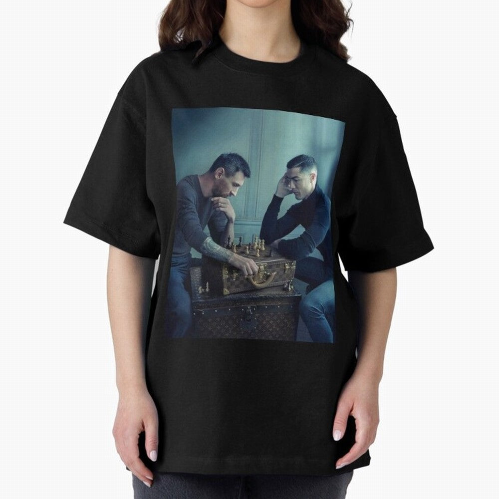 Messi and Ronaldo Chess Shirt, Vintage Lionel Messi Shirt, Lionel Messi Sweatshirt, Messi Hoodie, Retro Messi Hoodie Oversized T-Shirt Carry the Colors and Pride of the FIFA World Cup 2026 Group Stage Journey through Haaland Highlights, Argentina