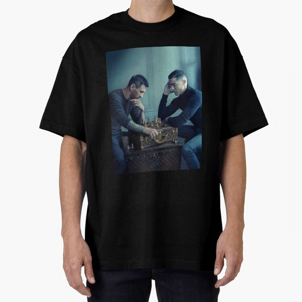 Messi and Ronaldo Chess Shirt, Vintage Lionel Messi Shirt, Lionel Messi Sweatshirt, Messi Hoodie, Retro Messi Hoodie Oversized T-Shirt Carry the Colors and Pride of the FIFA World Cup 2026 Group Stage Journey through Haaland Highlights, Argentina