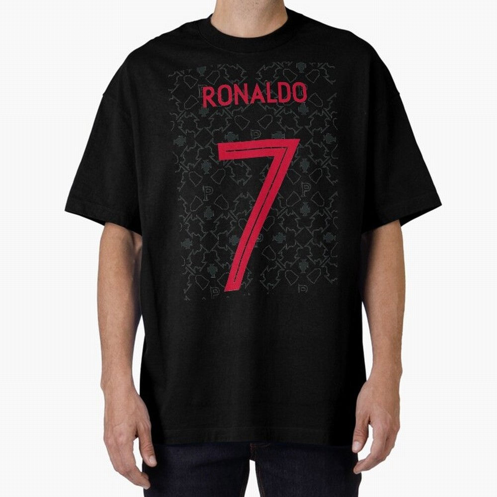 Christiano Ronaldo Portugal Away Jersey 2020 Oversized T-Shirt Cheer for FIFA World Cup 2026 USA Canada Mexico Highlighting Cristiano Ronaldo, Haaland and CR7, England and Germany Energy, Game Day Rituals, Football Legends, Country Pride and the