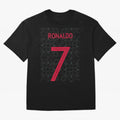 Christiano Ronaldo Portugal Away Jersey 2020 Oversized T-Shirt Cheer for FIFA World Cup 2026 USA Canada Mexico Highlighting Cristiano Ronaldo, Haaland and CR7, England and Germany Energy, Game Day Rituals, Football Legends, Country Pride and the