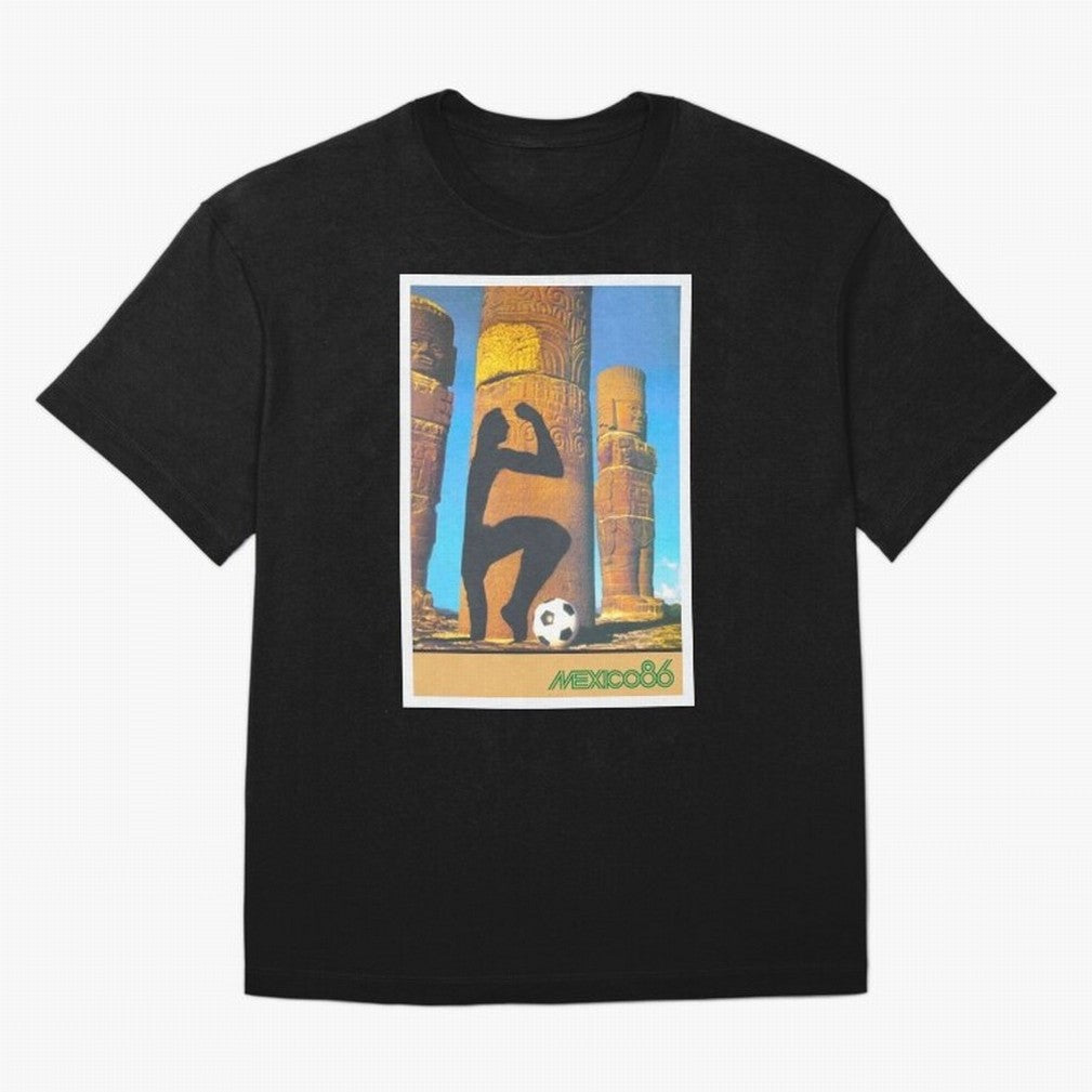 Mexico 86 Oversized T-Shirt Turn Every Weekend Toward FIFA World Cup 2026 for Fans of Mbappe and Brazil, Bringing Sports Nostalgia, International Competition, Famous Players and Unforgettable Victories; Made for Collectors Who Enjoy Iconic Players,