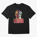 LEGEND MESSI & RONALDO POSTER Oversized T-Shirt Mark FIFA World Cup 2026 Group Stage Spirit, Connected to Brazil, Portugal and Argentina, Mbappe and Neymar, Classic Soccer Heritage, Championship Pressure, Fan Loyalty and International Pride; Made