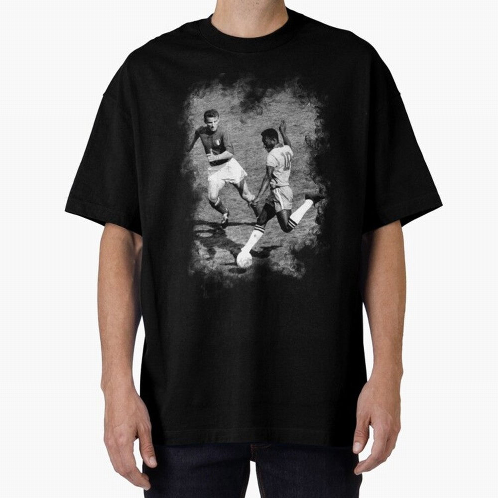 Pele Oversized T-Shirt Back Your Heroes with the FIFA World Cup 2026 Group Stage Journey through Messi, CR7 and Mbappe Highlights, England, France and Netherlands Pride, Global Supporter Spirit, Legendary Goals, National Colors and Tournament