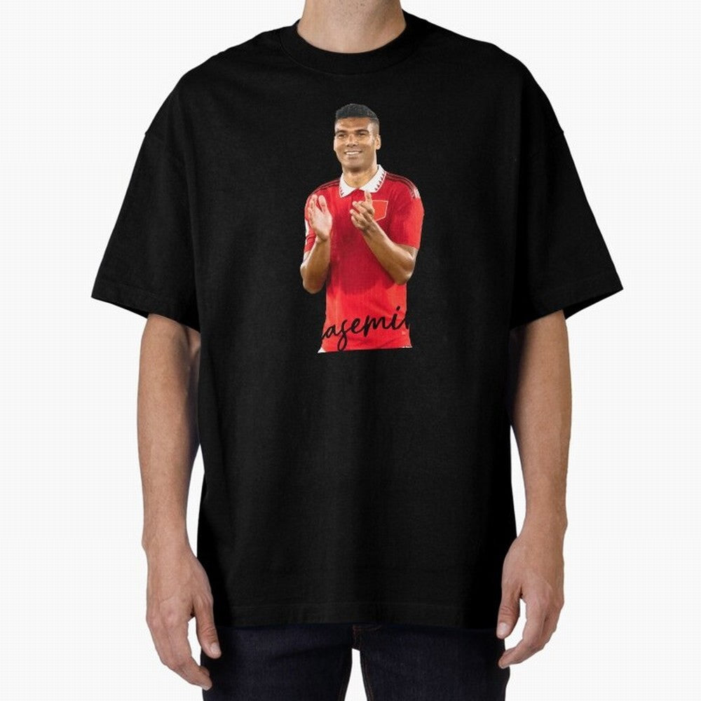 Casemiro Oversized T-Shirt Enjoy Match Day Hype around FIFA World Cup 2026 USA Canada Mexico, Mbappe and Neymar, England, Stadium Chants, National Pride, Trophy Dreams and Unforgettable Football Memories; Great for Watch Parties, Sports Bars,
