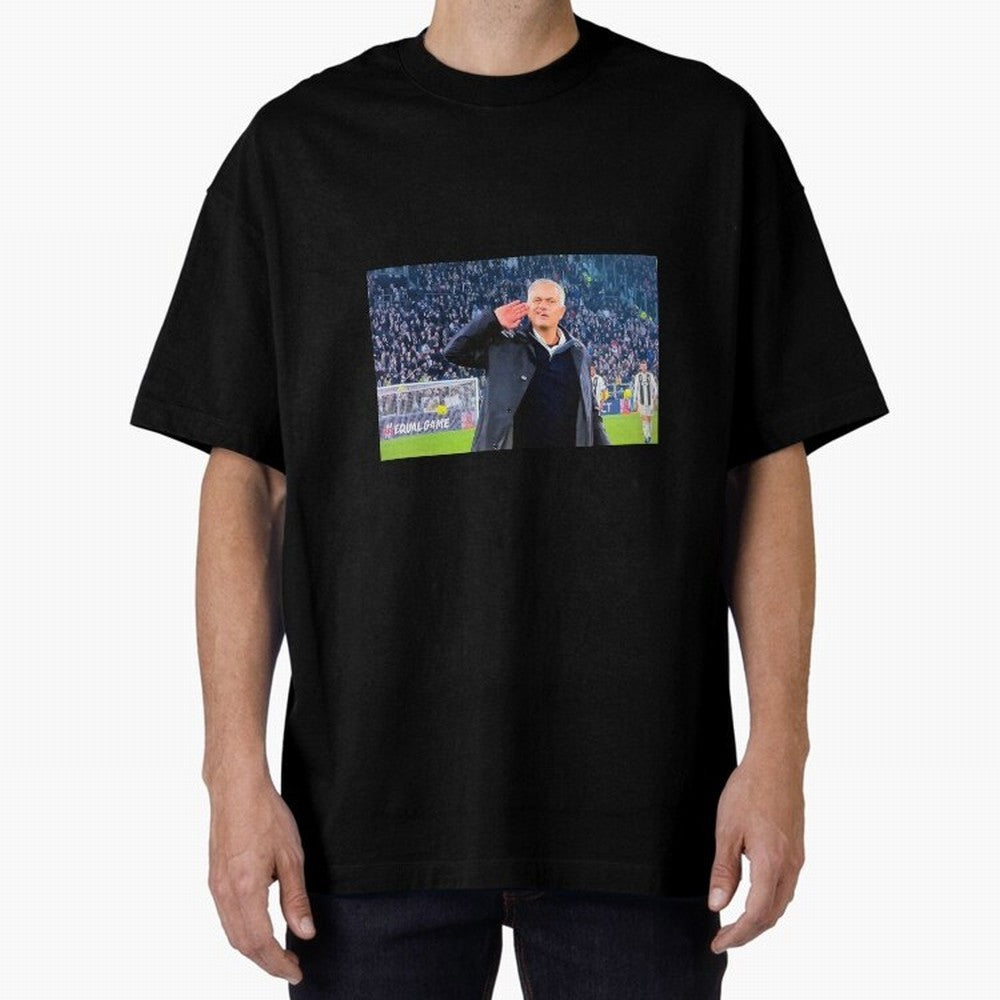 Mourinho VS Juventus Oversized T-Shirt Turn Every Weekend Toward the FIFA World Cup 2026 Journey through Cristiano Ronaldo Highlights, Germany Pride, Fan Favorite Moments, National Team Passion, Big Match Drama and Soccer History; Perfect for
