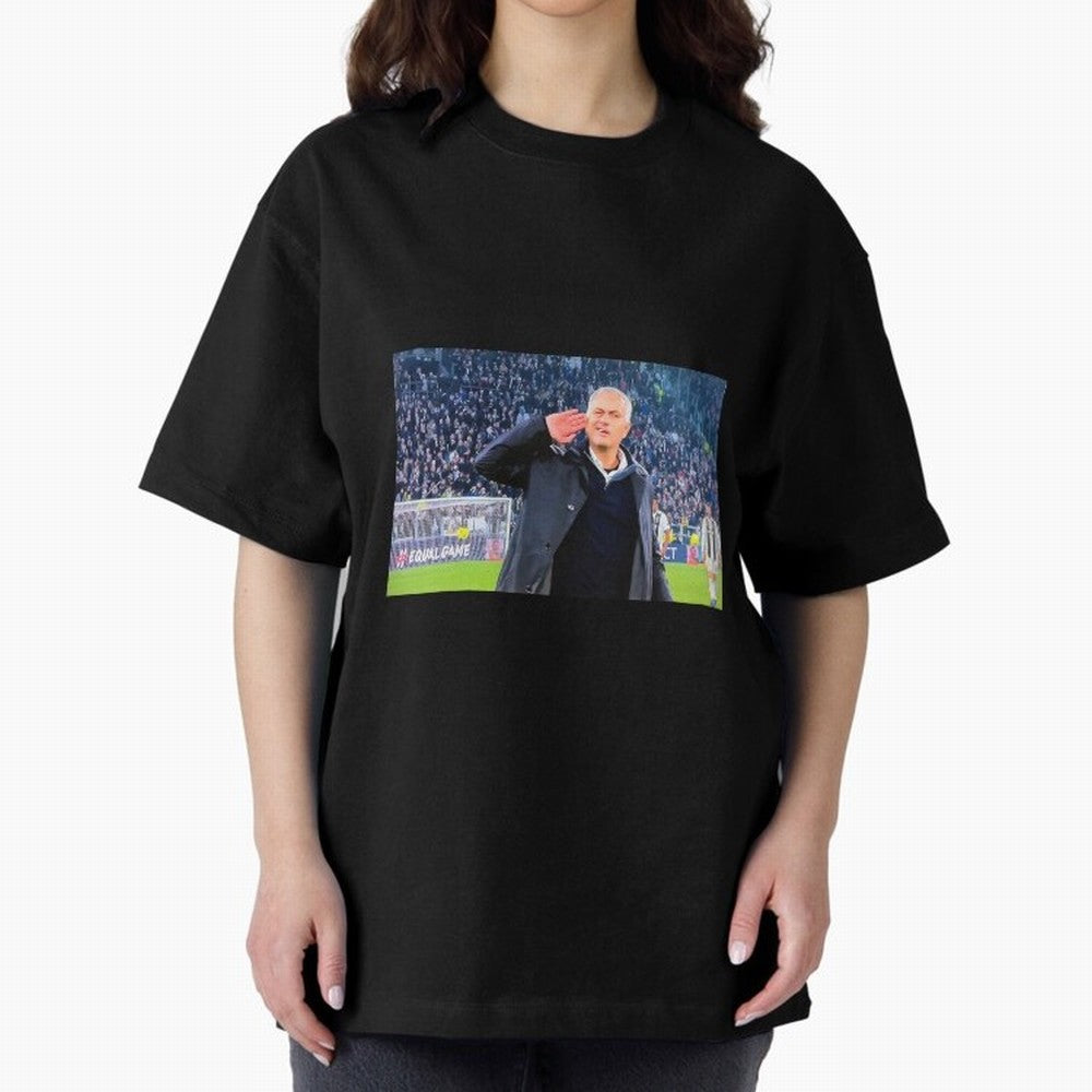 Mourinho VS Juventus Oversized T-Shirt Turn Every Weekend Toward the FIFA World Cup 2026 Journey through Cristiano Ronaldo Highlights, Germany Pride, Fan Favorite Moments, National Team Passion, Big Match Drama and Soccer History; Perfect for