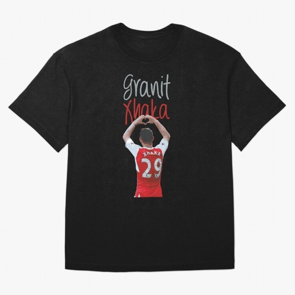 Granit Xhaka Oversized T-Shirt Refresh FIFA World Cup 2026 USA Canada Mexico Filled with Neymar, Spain and Netherlands Energy, Stadium Chants, National Pride, Trophy Dreams and Unforgettable Football Memories; Perfect for Fans, Collectors, Family