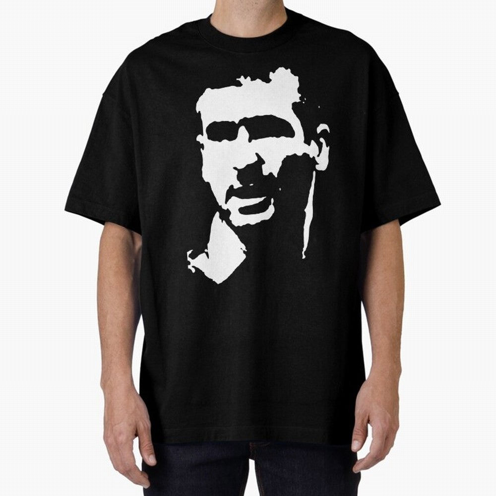 Eric Cantona Manchester Football Legend Oversized T-Shirt Follow Every Goal of Match Day Hype around FIFA World Cup 2026, CR7, England, France and Netherlands, Retro Football Energy, Iconic Rivalries, Trophy Chase Drama and Stadium Atmosphere;