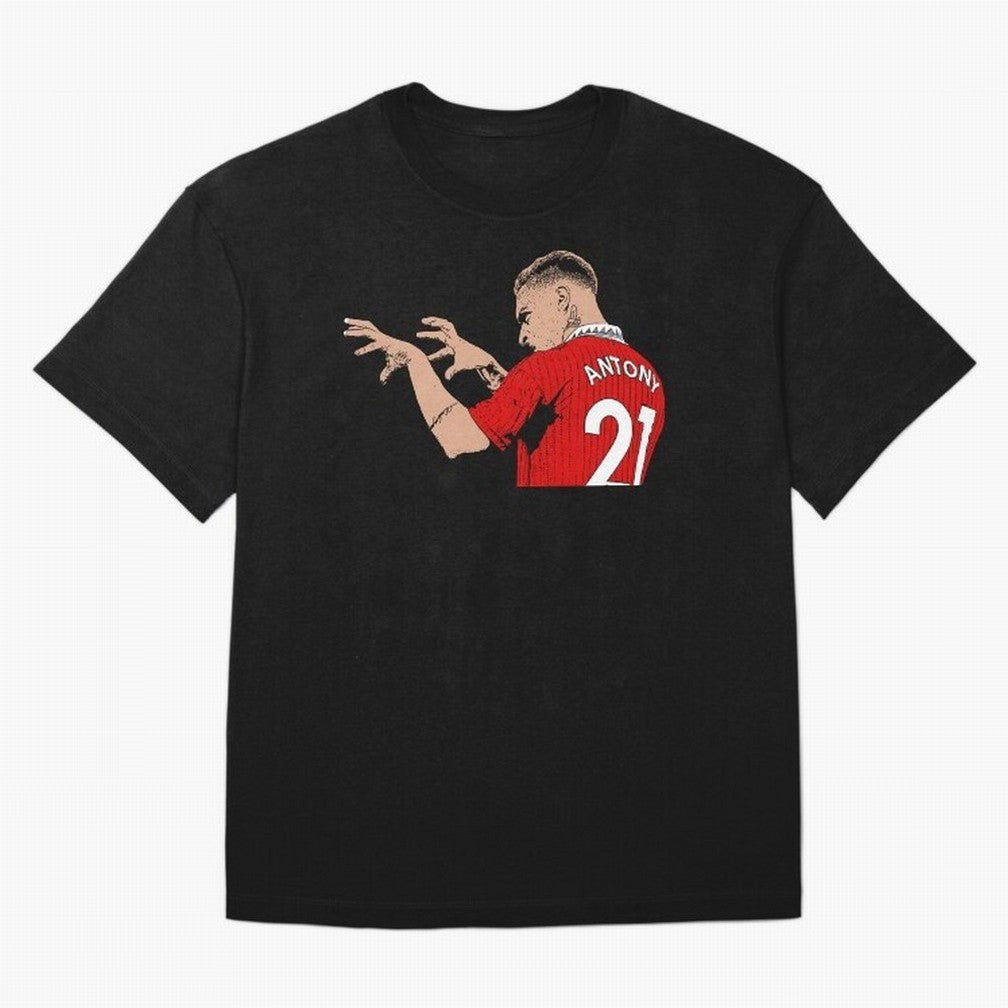 Antony Oversized T-Shirt Celebrate the Magic of FIFA World Cup 2026 Spirit, Featuring Portugal, Mbappe, Vintage Soccer Flavor, Modern Football Stars, National Flags and Final Night Emotion; Ideal for Fans Who Follow Messi, Cristiano Ronaldo, CR7,