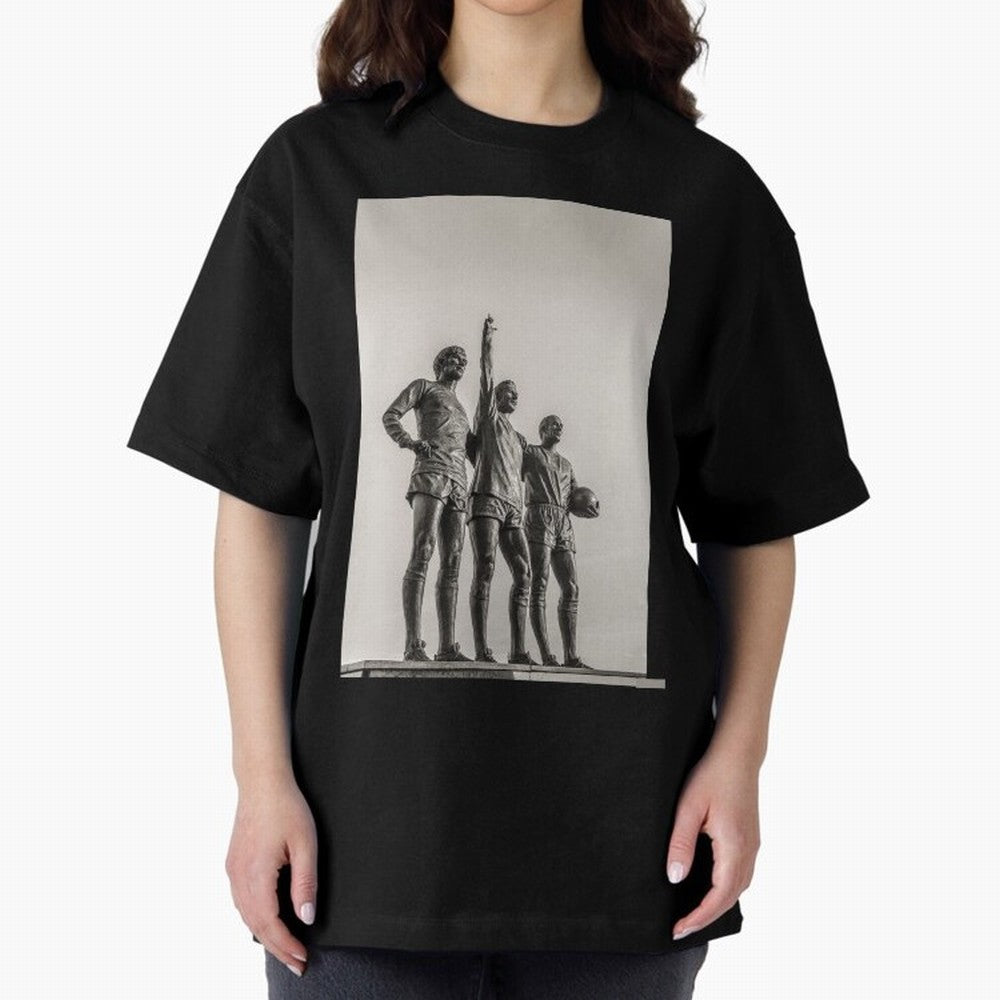 Manchester United Legends Oversized T-Shirt Relive FIFA World Cup 2026 USA Canada Mexico Driven by Mbappe and Neymar, Brazil Energy, Football Festival Excitement, Trophy Ambitions, Country Rivalries and Star Player Buzz; Made for Die Hard
