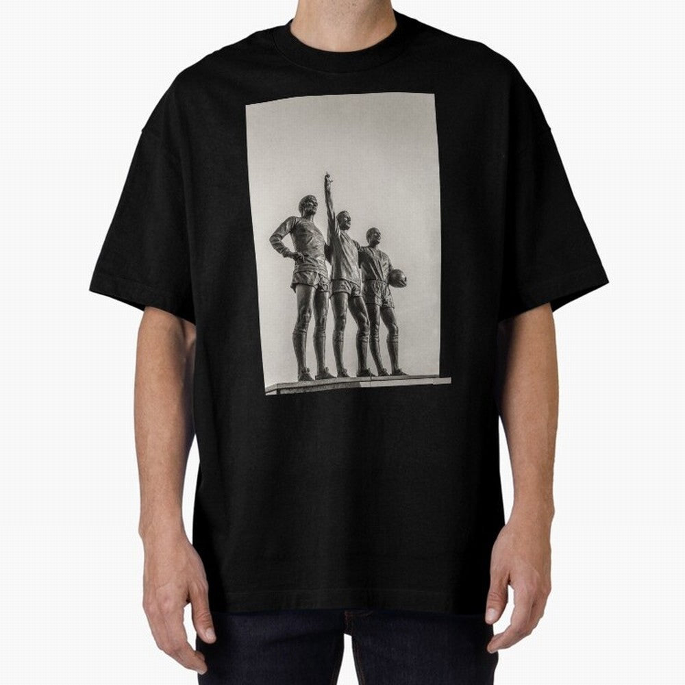 Manchester United Legends Oversized T-Shirt Relive FIFA World Cup 2026 USA Canada Mexico Driven by Mbappe and Neymar, Brazil Energy, Football Festival Excitement, Trophy Ambitions, Country Rivalries and Star Player Buzz; Made for Die Hard