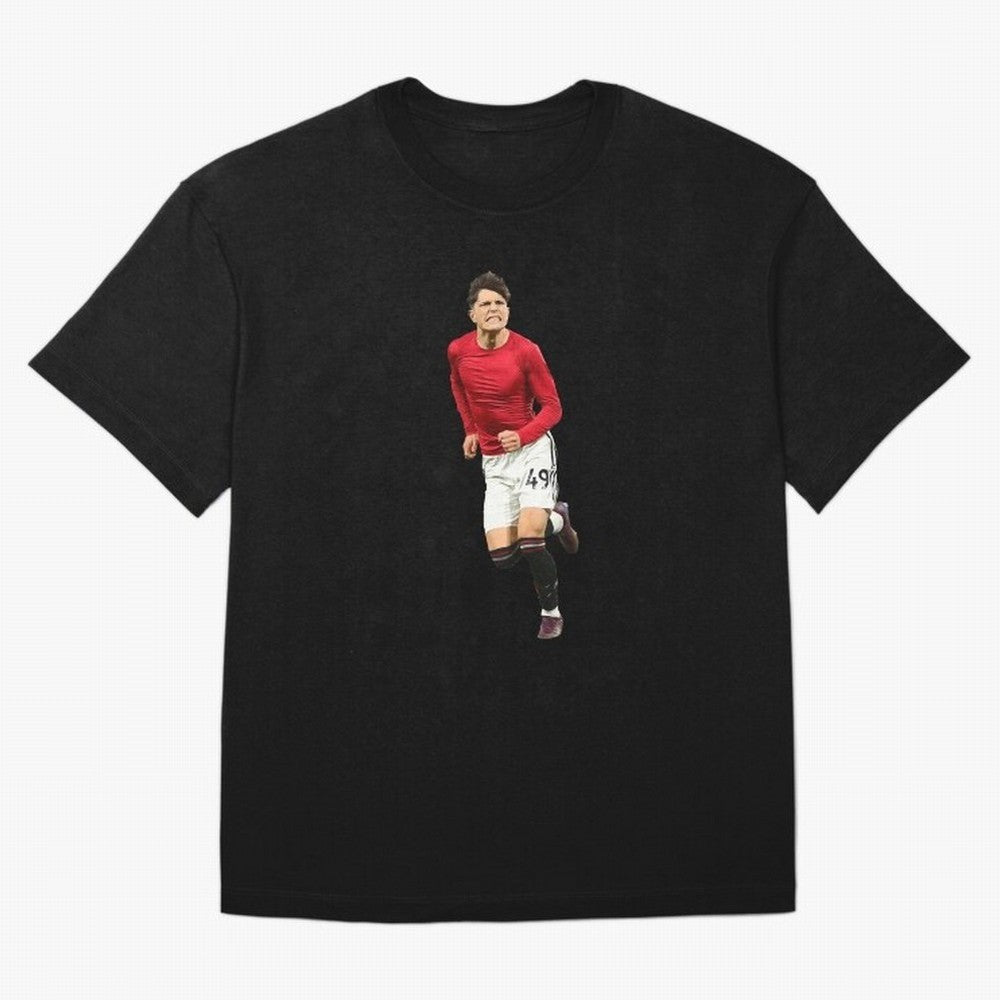 Alejandro Garnacho celebration Oversized T-Shirt Remember the FIFA World Cup 2026 Group Stage Journey through Mbappe and Neymar Highlights, France and Portugal Pride, Game Day Rituals, Football Legends, Country Pride and the Road to the Final;