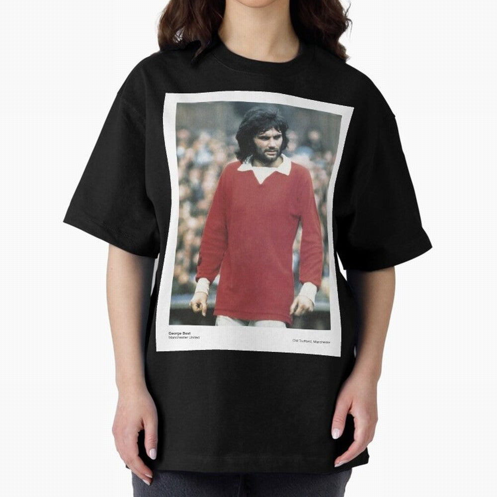 George Best - Manchester United Oversized T-Shirt Join the Countdown to the FIFA World Cup 2026 Journey through CR7 Highlights, Argentina and Brazil Pride, Vintage Soccer Flavor, Modern Football Stars, National Flags and Final Night Emotion;