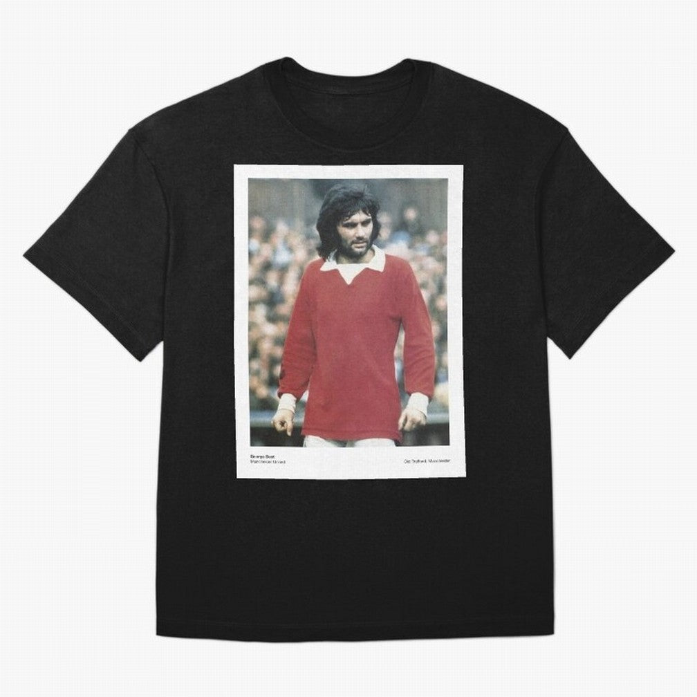 George Best - Manchester United Oversized T-Shirt Join the Countdown to the FIFA World Cup 2026 Journey through CR7 Highlights, Argentina and Brazil Pride, Vintage Soccer Flavor, Modern Football Stars, National Flags and Final Night Emotion;