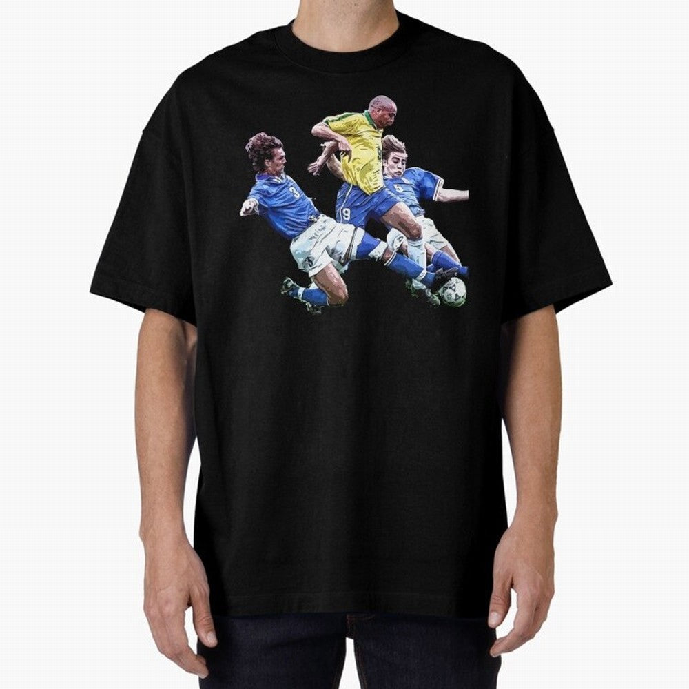 Ronaldo vs Maldini & Cannavaro Oversized T-Shirt Showcase Match Day Hype around FIFA World Cup 2026 USA Canada Mexico, CR7 and Messi, England, France and Netherlands, Stadium Chants, National Pride, Trophy Dreams and Unforgettable Football