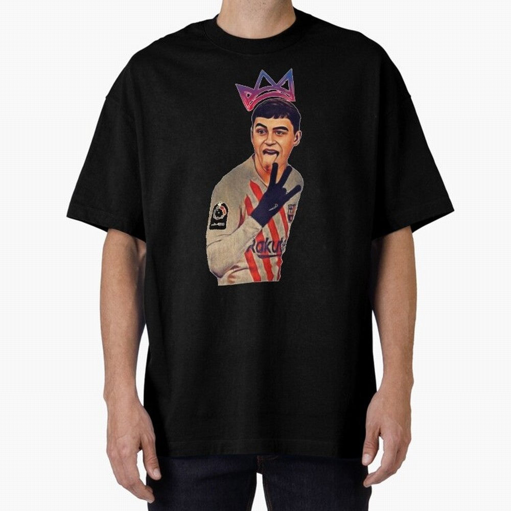 PEDRI Oversized T-Shirt Join Supporters Worldwide for Match Day Hype around FIFA World Cup 2026 Group Stage, Cristiano Ronaldo, Haaland and CR7, Argentina, France and Brazil, Goal Celebration Energy, Supporter Heritage, Football Icons and Worldwide