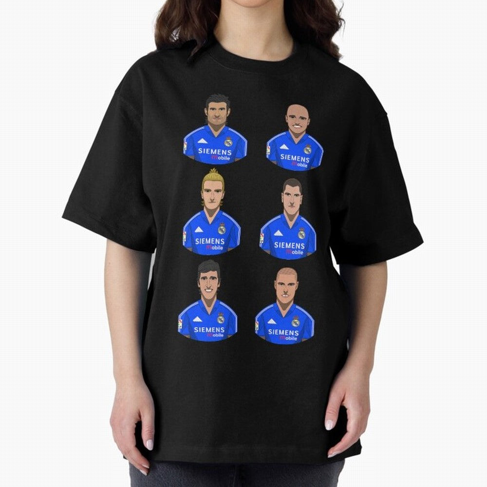 Los Galacticos Oversized T-Shirt Make Every Match About FIFA World Cup 2026 Group Stage for Fans of Cristiano Ronaldo and Argentina, France and Brazil, Bringing Champion Mindset, Group Stage Buzz, Knockout Tension and Passionate Fan Culture;