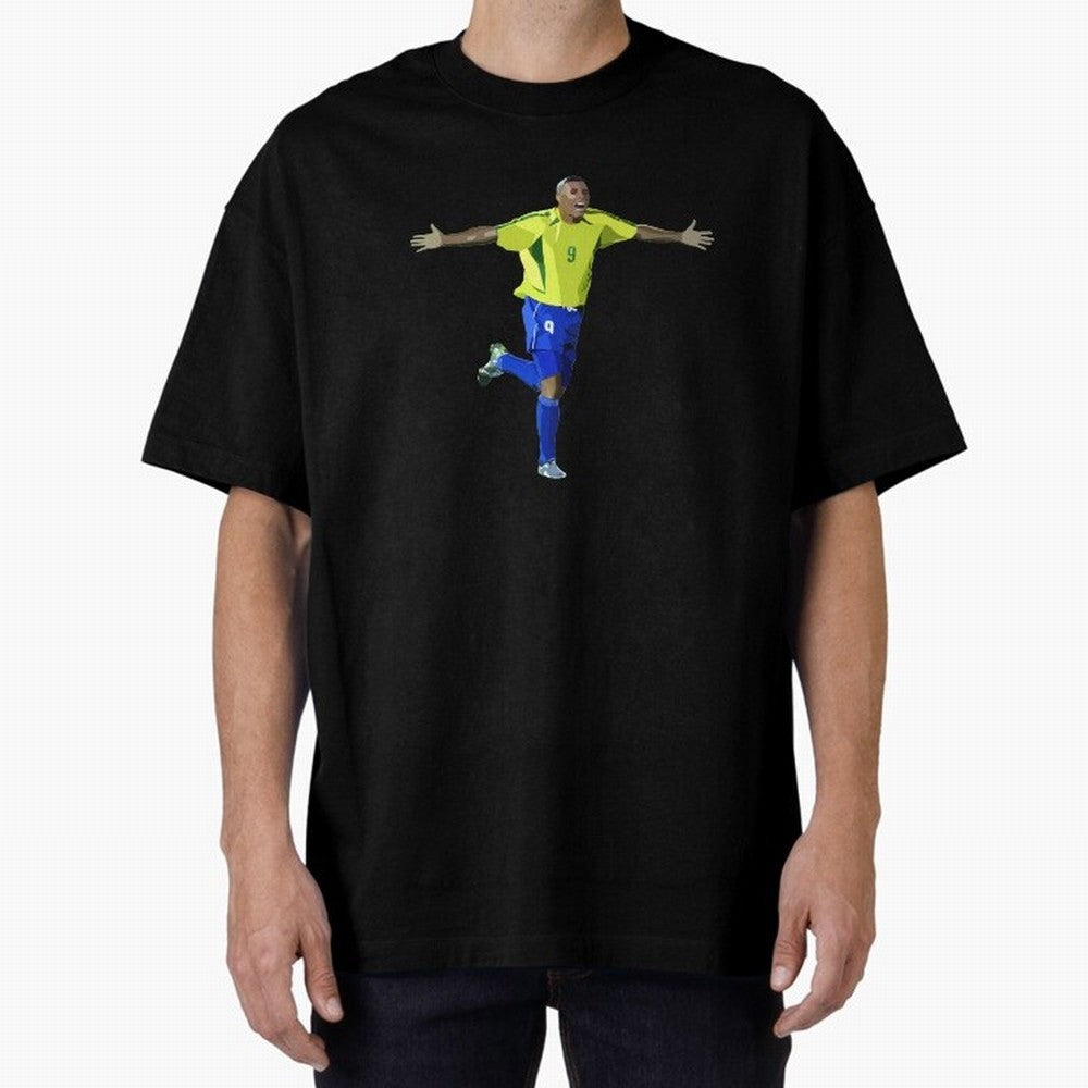 Brazilian Legend Ronaldo Oversized T-Shirt Bring a Champion Mindset to FIFA World Cup 2026 Built around Messi and Cristiano Ronaldo, Spain and Netherlands Energy, Fan Favorite Moments, National Team Passion, Big Match Drama and Soccer History;