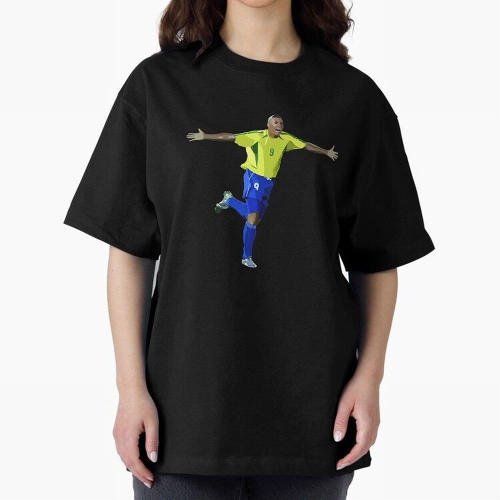 Brazilian Legend Ronaldo Oversized T-Shirt Bring a Champion Mindset to FIFA World Cup 2026 Built around Messi and Cristiano Ronaldo, Spain and Netherlands Energy, Fan Favorite Moments, National Team Passion, Big Match Drama and Soccer History;