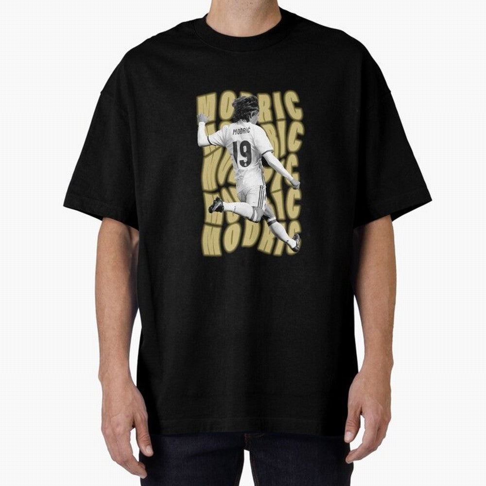 Luka modric Oversized T-Shirt Carry National Pride through FIFA World Cup 2026 Group Stage Highlighting Haaland, Brazil Energy, Supporter Pride, Iconic Celebrations, Legendary Names and Global Match Day Energy; Perfect for Fans, Collectors, Family