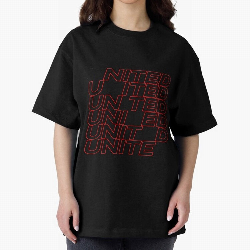 MAN UNITED - 2020 WHITE ILLUSTRATION Oversized T-Shirt Celebrate the Road through FIFA World Cup 2026 for Fans of Mbappe and England, France and Netherlands, Bringing Supporter Pride, Iconic Celebrations, Legendary Names and Global Match Day