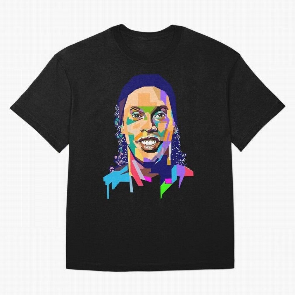 Ronaldinho Oversized T-Shirt Discover Match Day Hype around FIFA World Cup 2026, Messi, CR7 and Mbappe, Argentina and Brazil, Retro Football Energy, Iconic Rivalries, Trophy Chase Drama and Stadium Atmosphere; Ideal for Passionate Fans Who Love