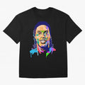 Ronaldinho Oversized T-Shirt Discover Match Day Hype around FIFA World Cup 2026, Messi, CR7 and Mbappe, Argentina and Brazil, Retro Football Energy, Iconic Rivalries, Trophy Chase Drama and Stadium Atmosphere; Ideal for Passionate Fans Who Love