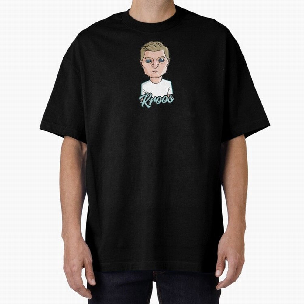Toni Kroos Oversized T-Shirt Fuel FIFA World Cup 2026 for Fans of Mbappe and England, Bringing Worldwide Fan Energy, Dramatic Goals, Stadium Lights and Championship Celebrations; Ideal for Passionate Fans Who Love Underdog Stories, Superstar Goals